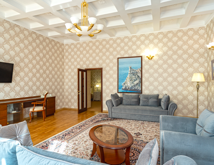 Suite 4-местный 3-комнатный корпус 1 - Санаторий «Сосновая Роща» Гаспра