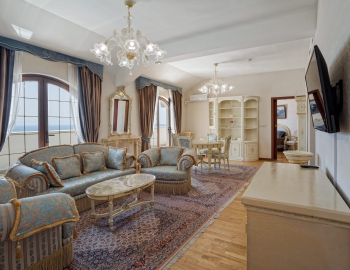 Suite VIP 4-местный 3-комнатный корпус 1 - Санаторий «Сосновая Роща» Гаспра