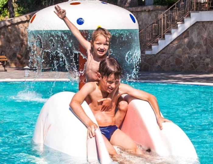 Детский бассейн - Санаторий «Сосновая Роща» Гаспра