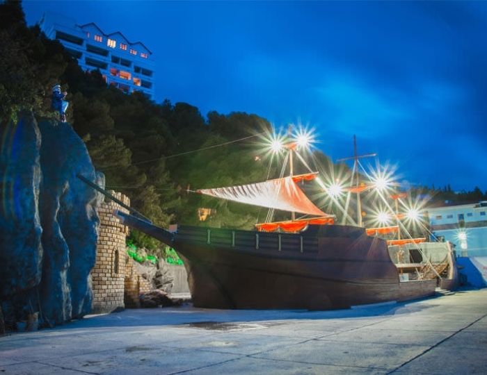 Ресторан «Алые паруса» - Санаторий «Сосновая Роща» Гаспра